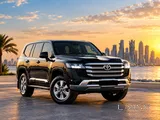تويوتا لاند كروزر GXR 2024 SUV للإيجار - أزرق، 8 مقاعد